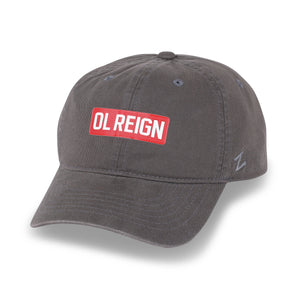 OL Reign Red Patch Adjustable Hat